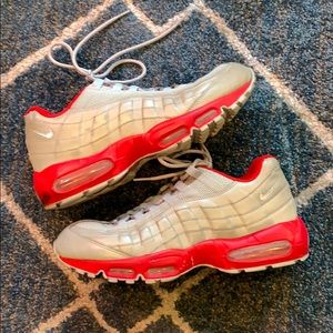 AIR MAX ‘95 10.5 SILVER/RED